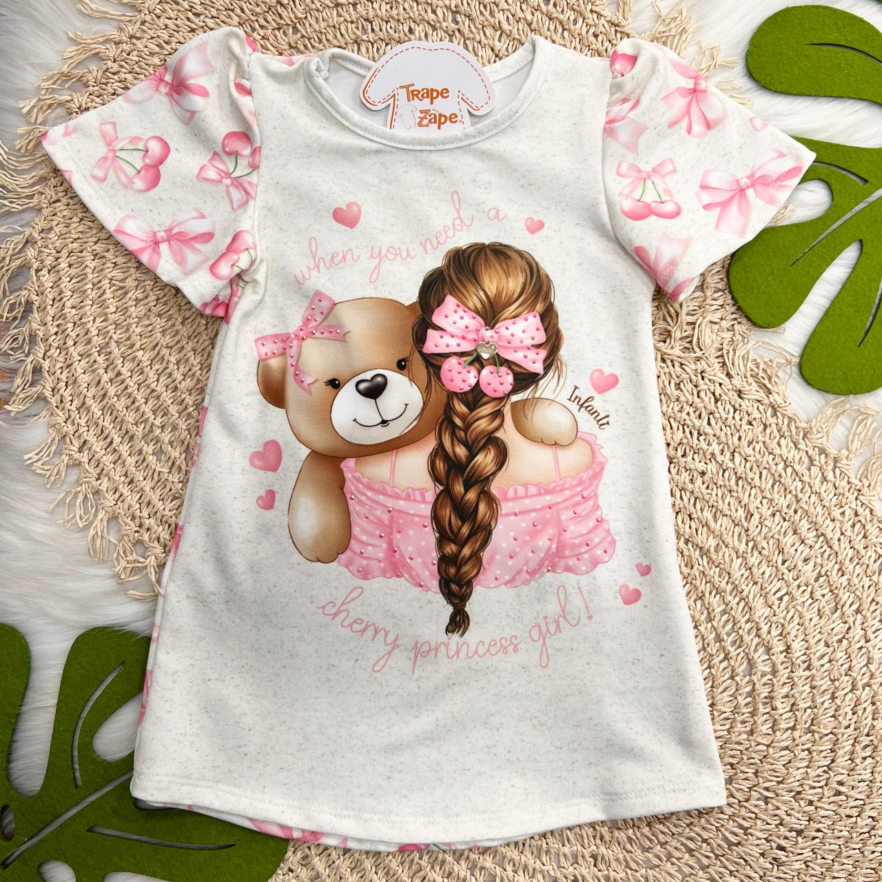 Vestido Ursinha e Menina When you need